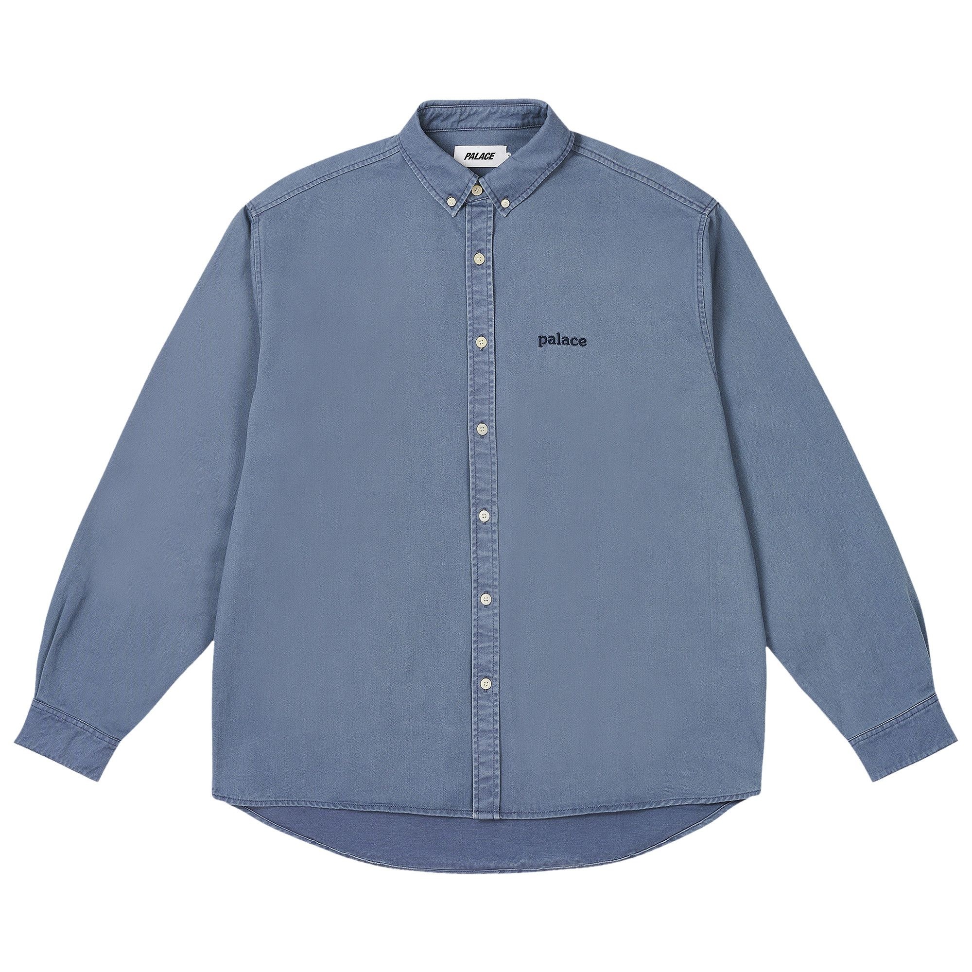 Palace Oxford Shirt 'Navy' - 1