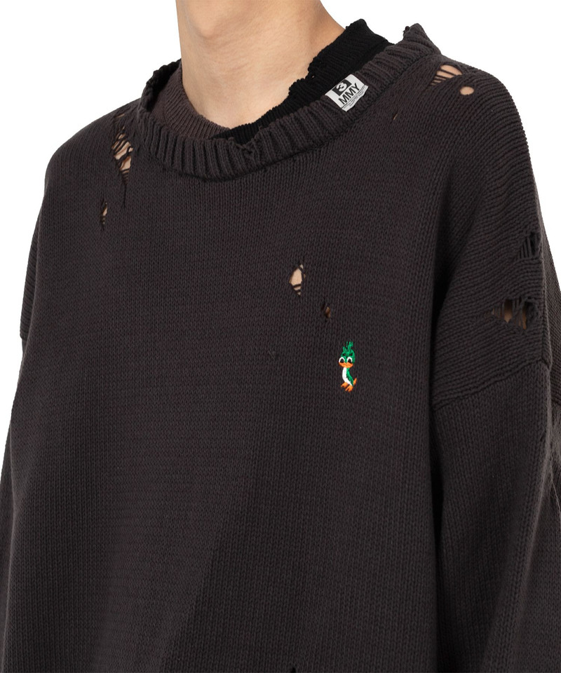 Triple Layered Knit Sweater 7