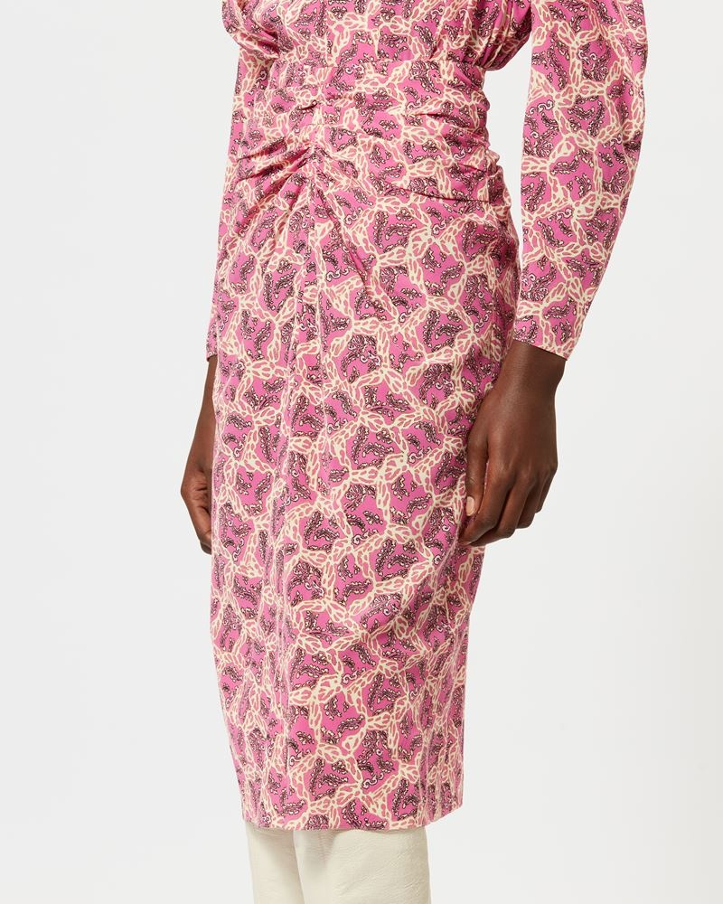 GAELLA SILK SKIRT - 4