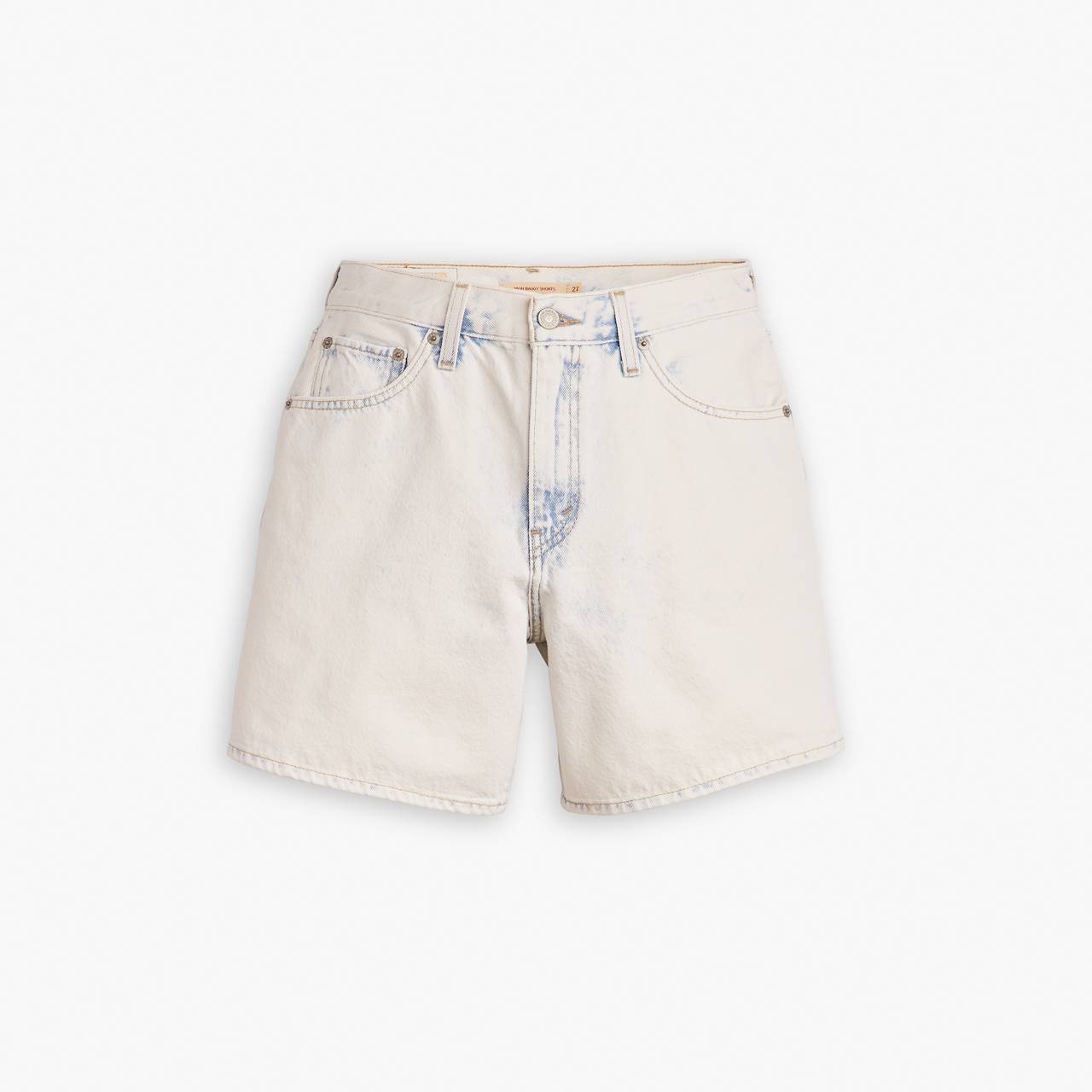HIGH RISE BAGGY WOMEN'S SHORTS - 1