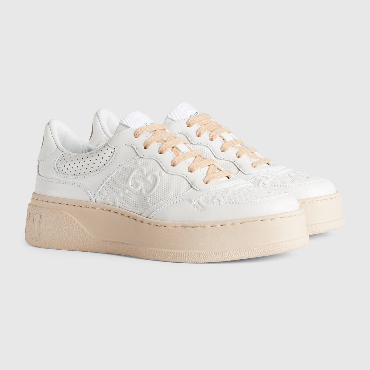 Women's GG embossed sneaker - 2