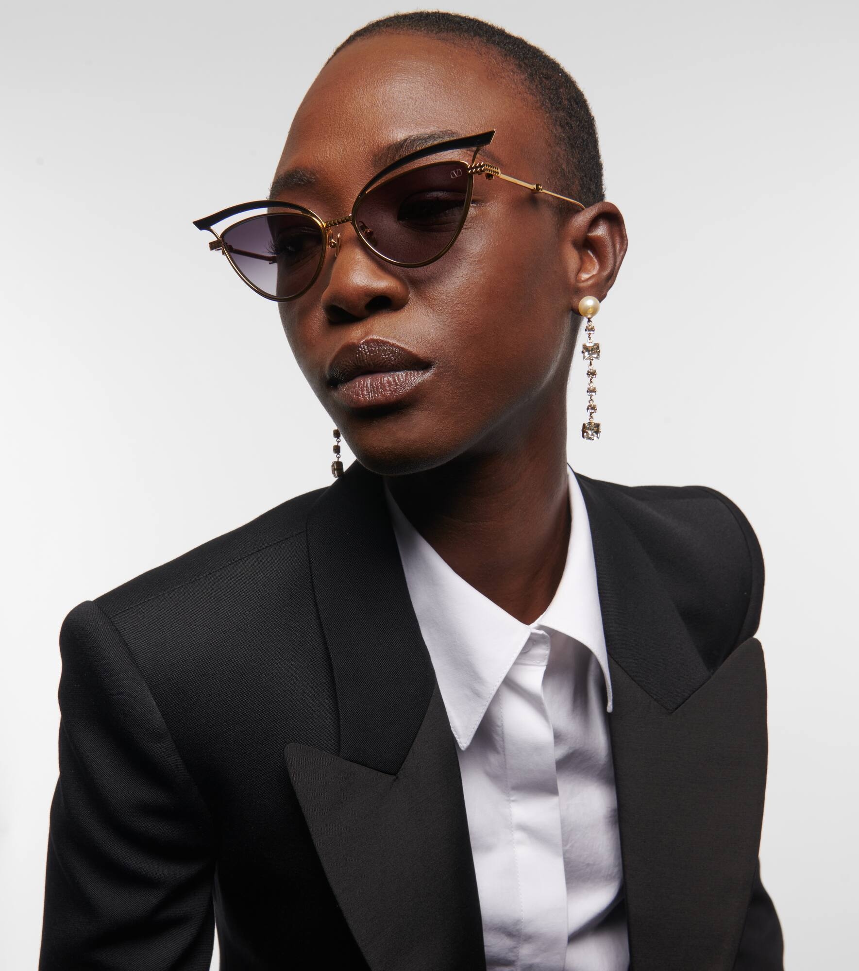 V-Glassliner cat-eye sunglasses - 3