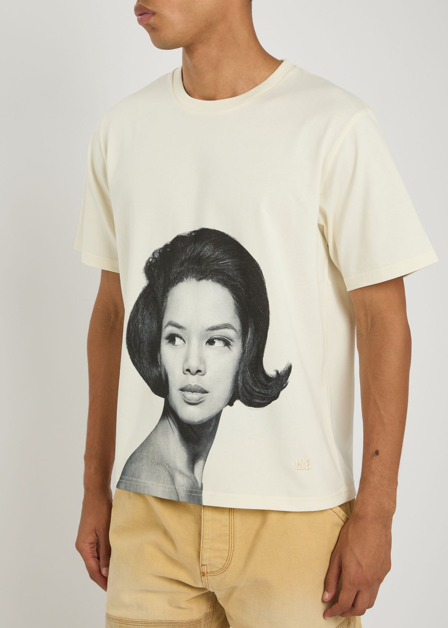 Wales Bonner Selah Printed Cotton T-shirt - 2