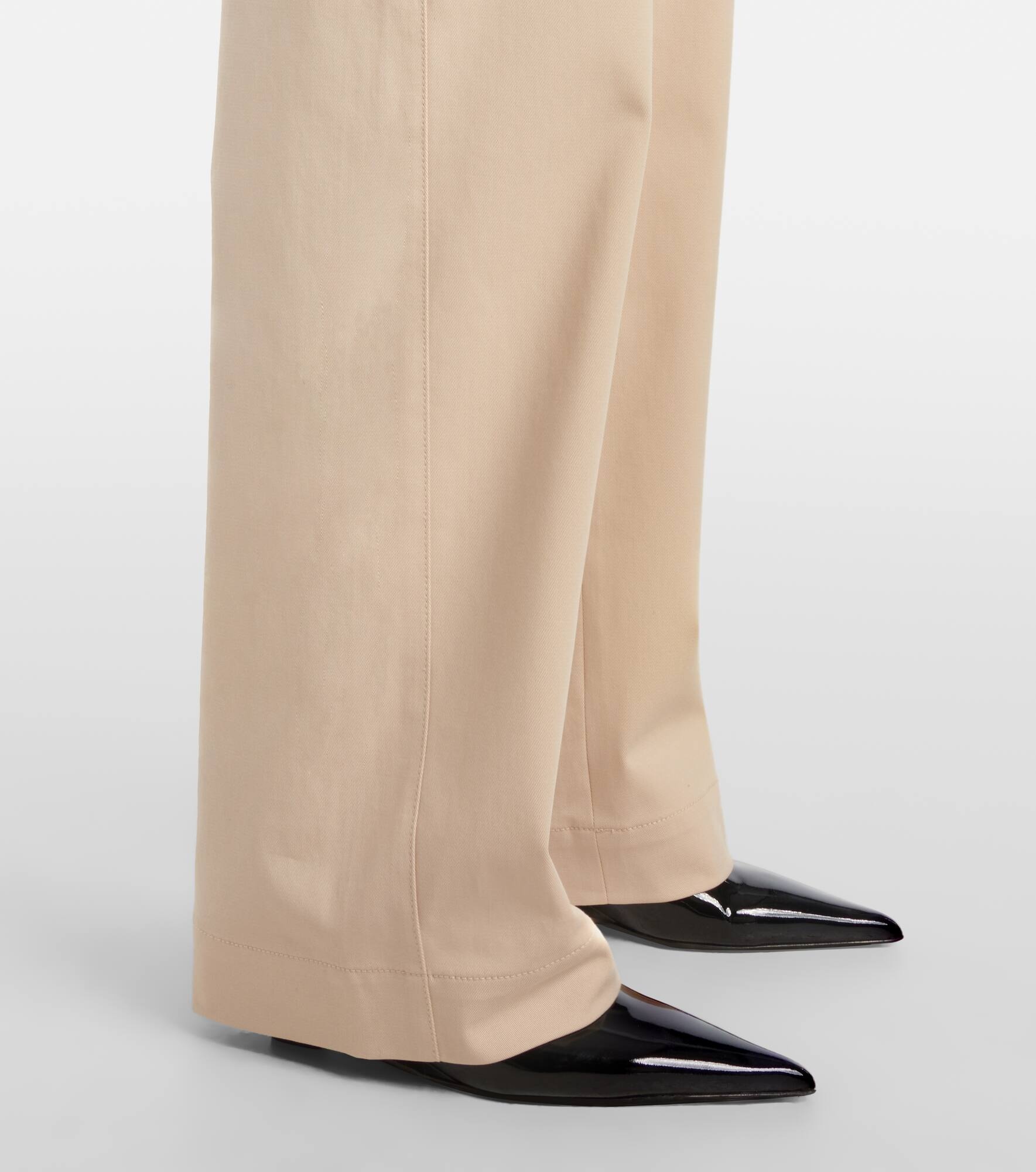 Era cotton-blend wide-leg pants - 5
