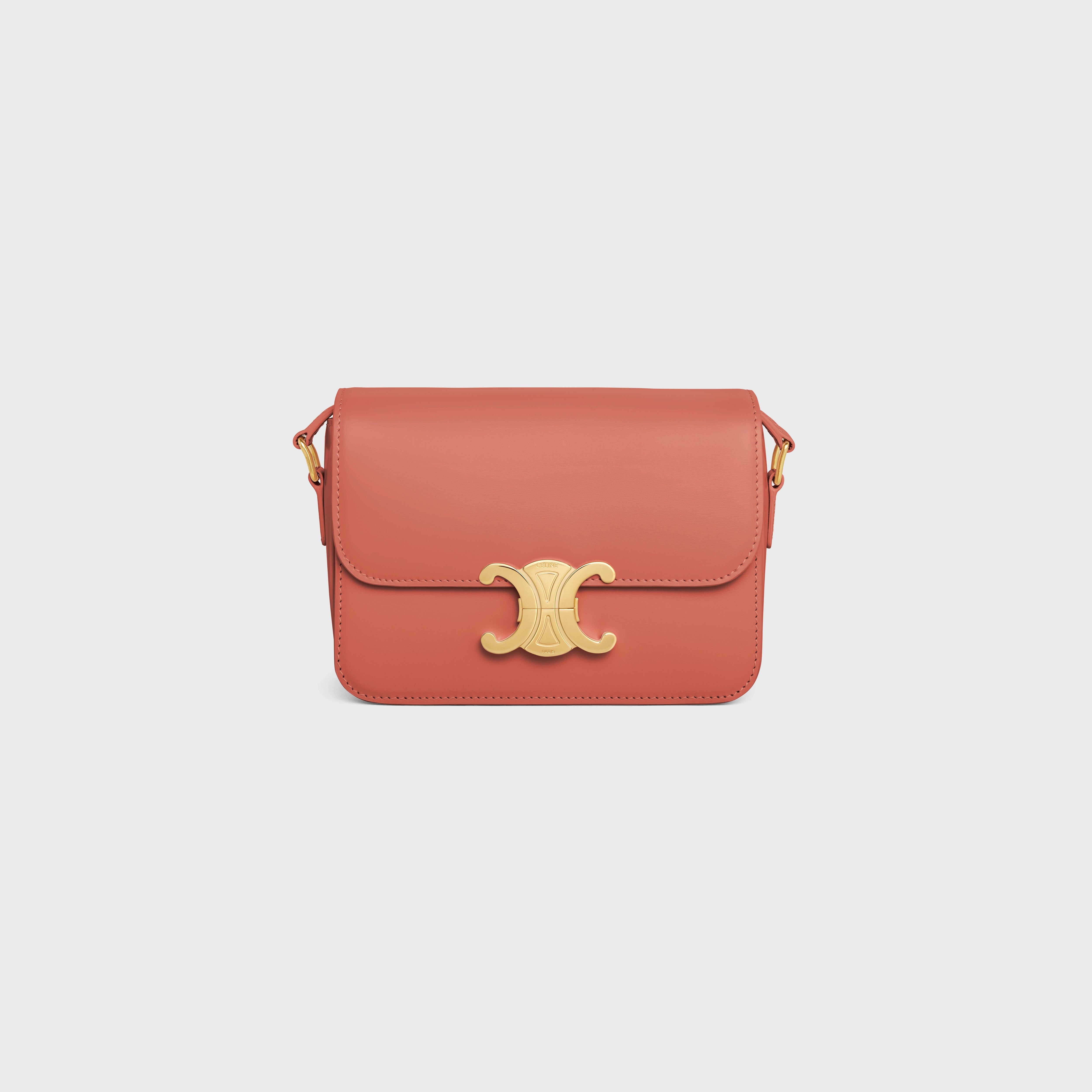 Teen Triomphe Bag in shiny calfskin - 1