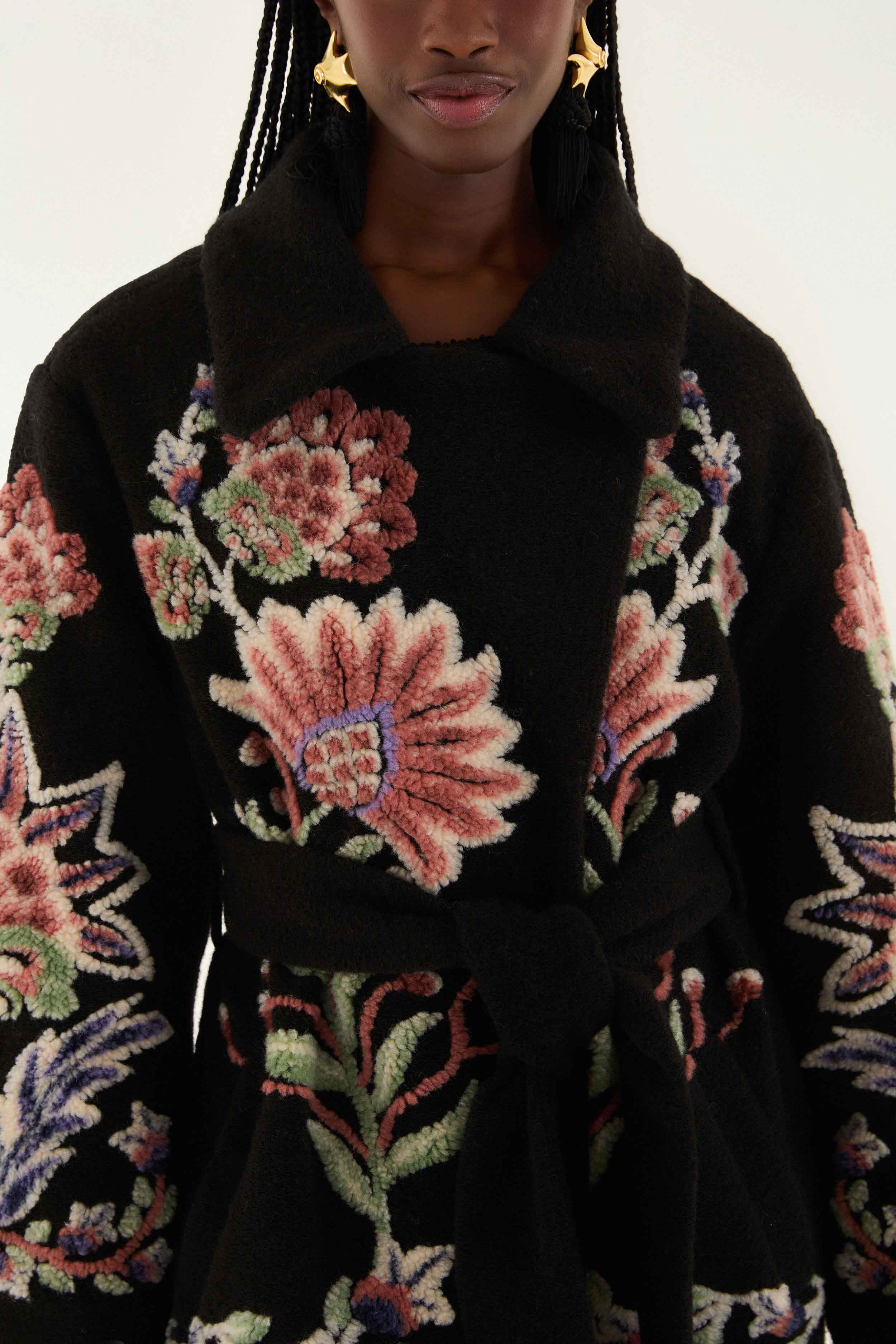 Marvelous Garden Fleece Coat - 3