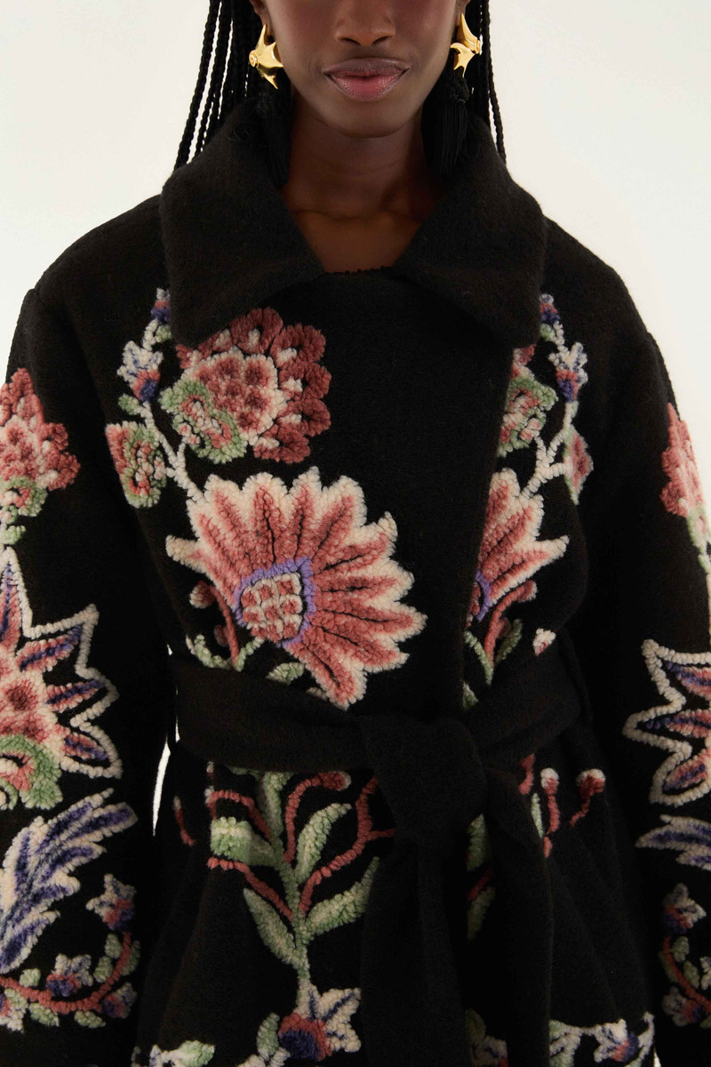 Marvelous Garden Fleece Coat 3