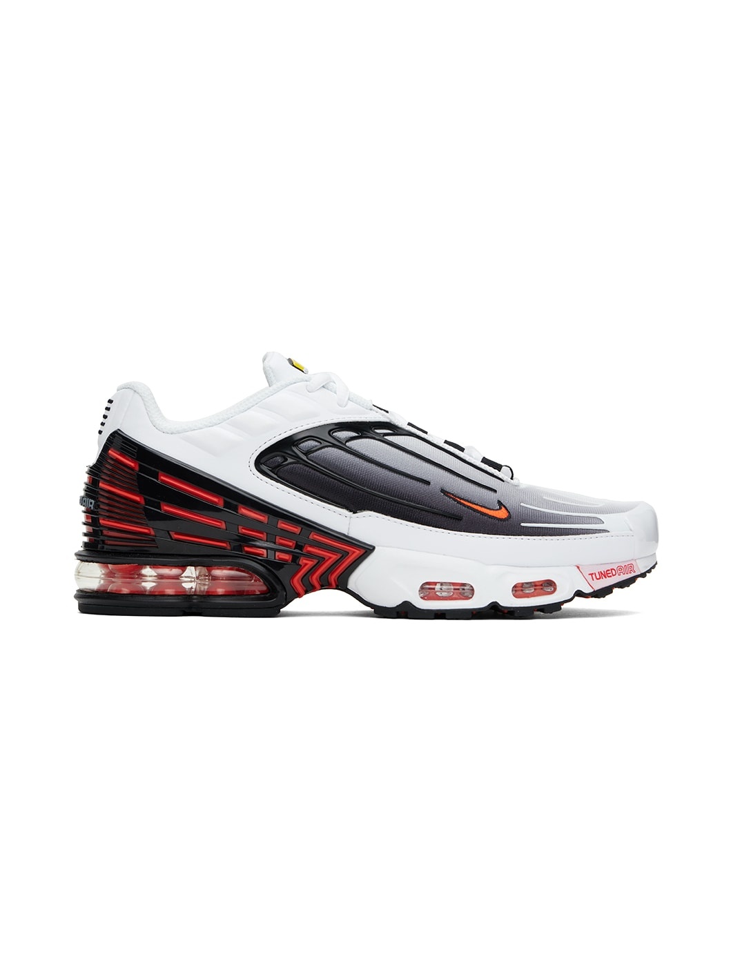 White & Gray Air Max Plus 3 Sneakers - 1