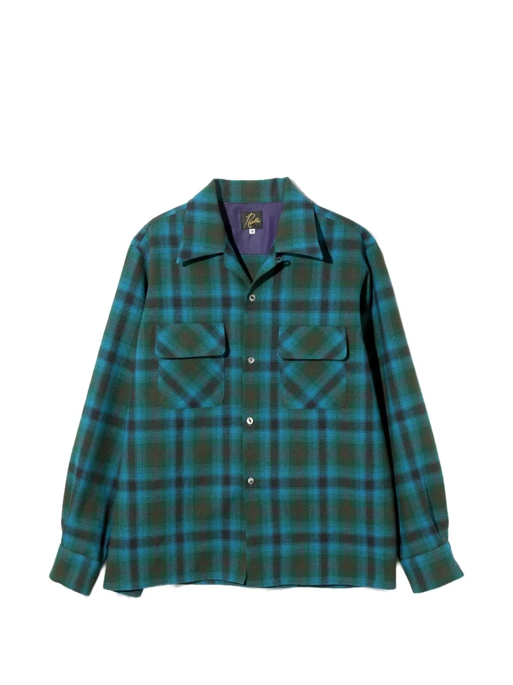 plaid pocket shirt - 1