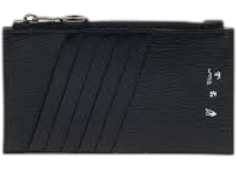 Off-White OFF-WHITE Binder Zipped Card Case Black outlook