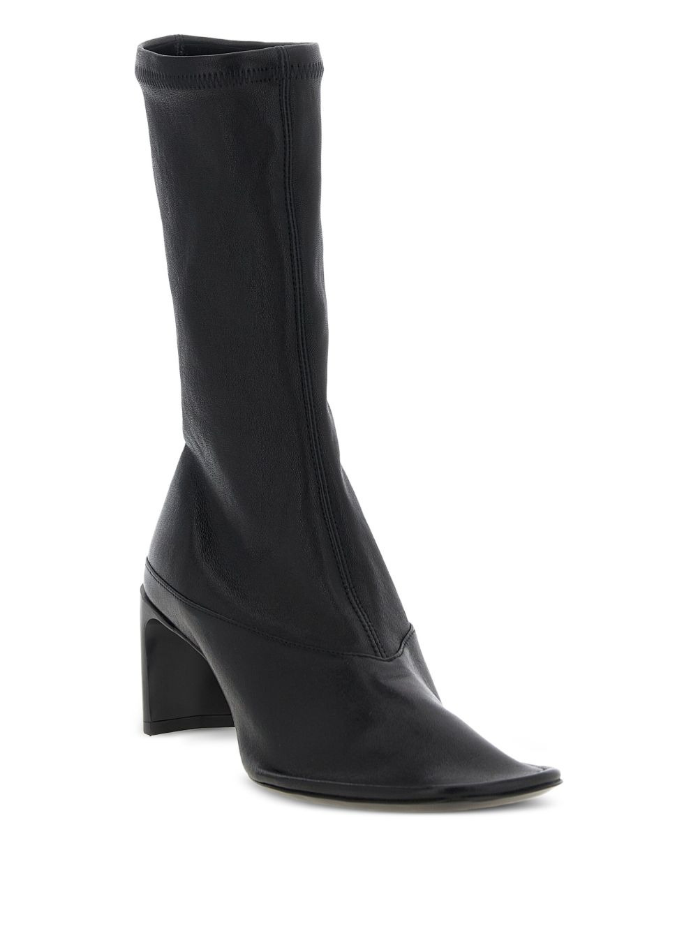 65mm leather boots - 2