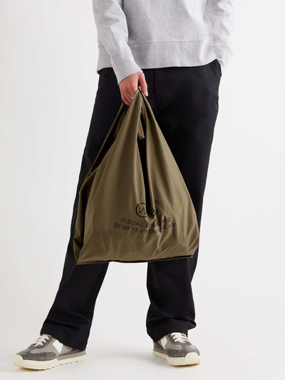 WTAPS Conveni Packabale Logo-Print Nylon Tote Bag outlook