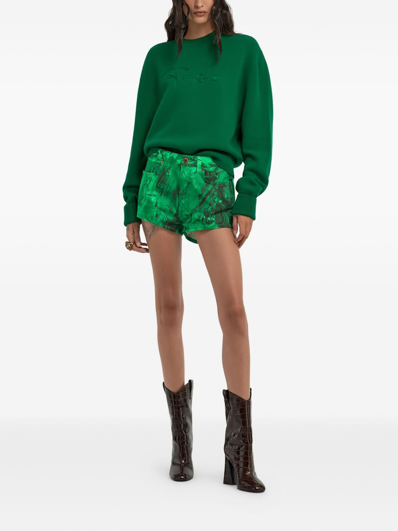 Roberto Cavalli embroidered wool sweater outlook