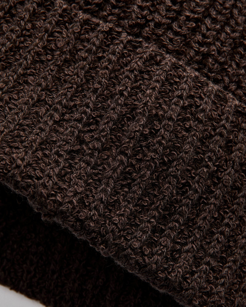 3sixteen Cotton Watch Cap in Bark Boucle outlook