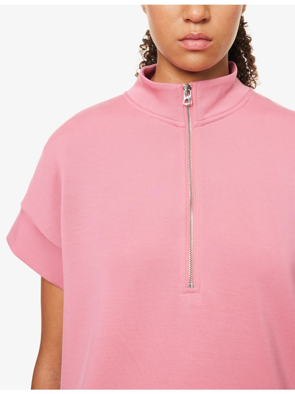 Ritchie short-sleeved stretch-woven sweatshirt - 5