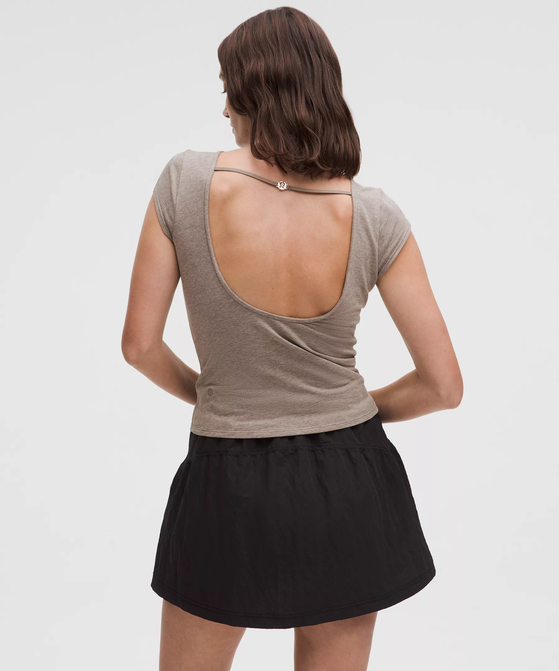 Organic Cotton Open-Back T-Shirt *Charm - 2