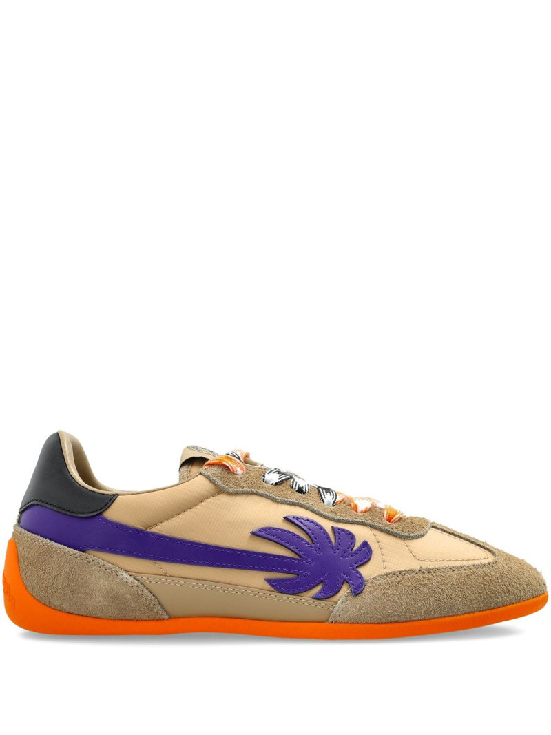 palm tree appliqué sneakers 1