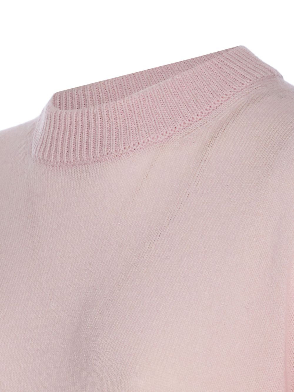 round-neck long-sleeve sweater - 4