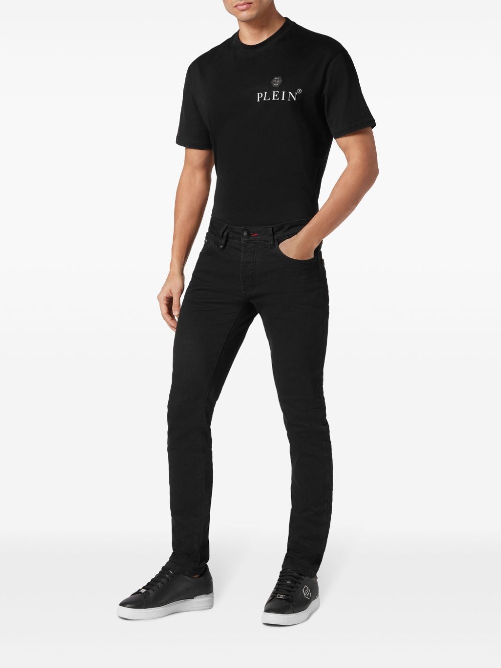 Lion Circus mid-rise slim-fit jeans - 2