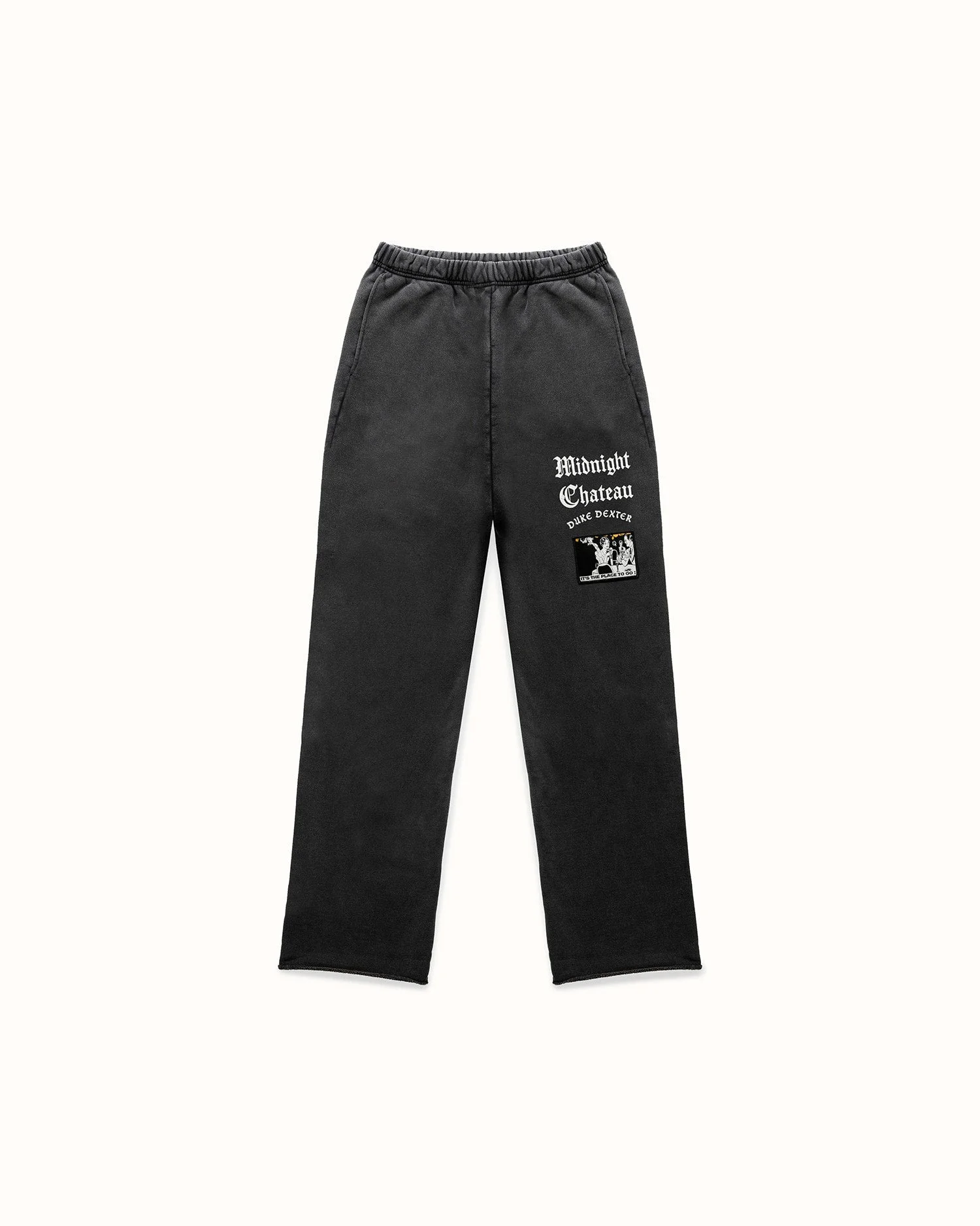 MC Washed Black Track Pant - 1