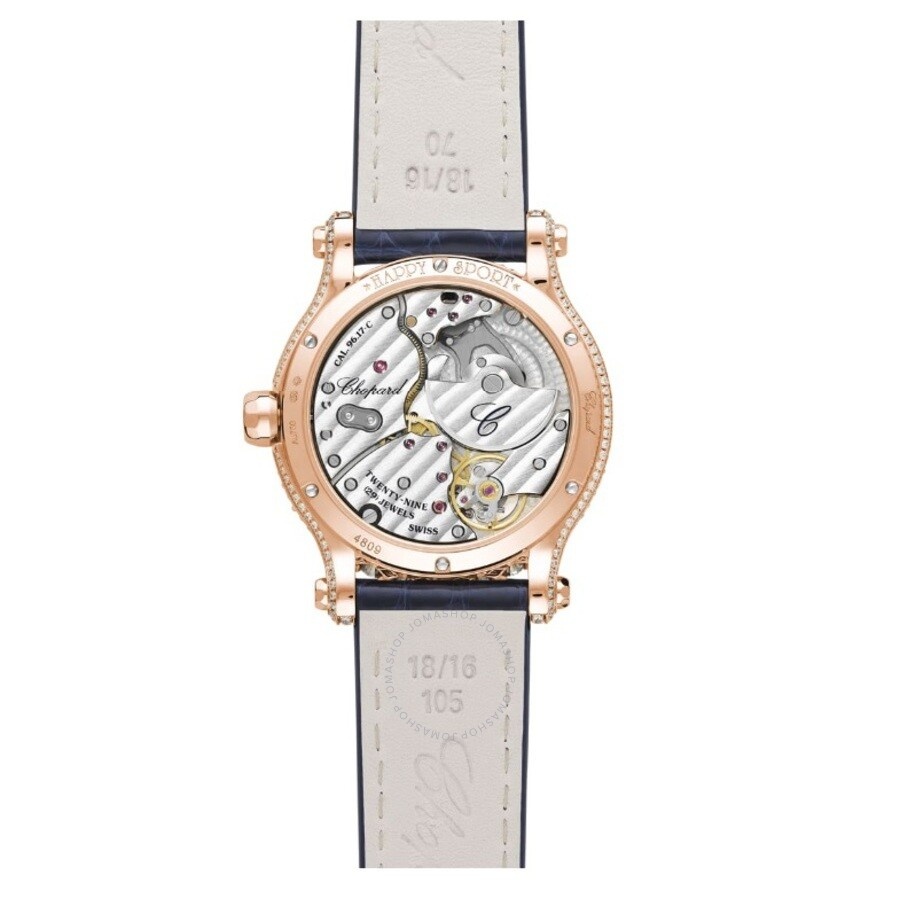 Chopard Happy Sport Automatic Diamond Ladies Watch 274809-5001 - 3
