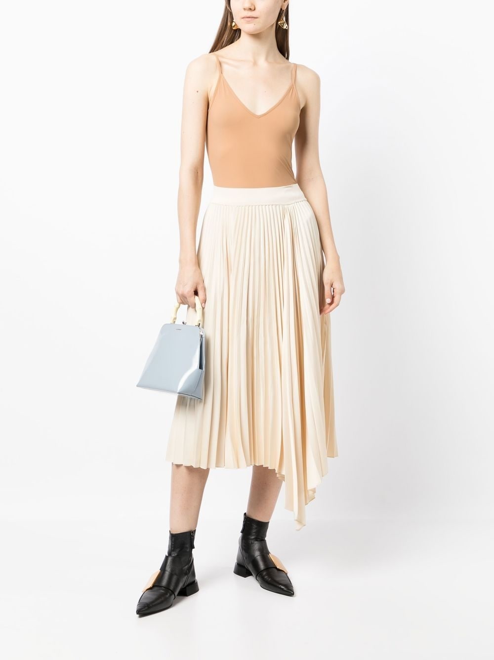 V-neck sleeveless top - 2
