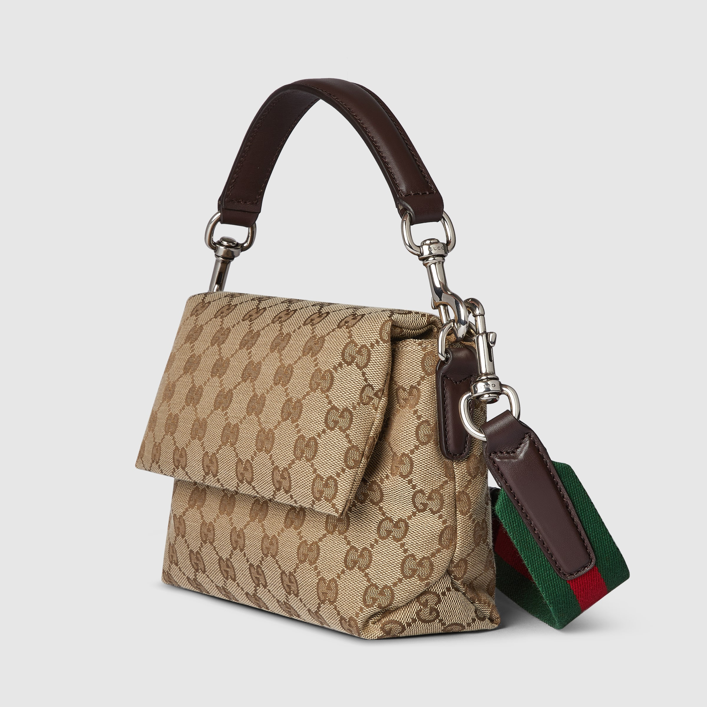 Small GG crossbody bag with Web - 2