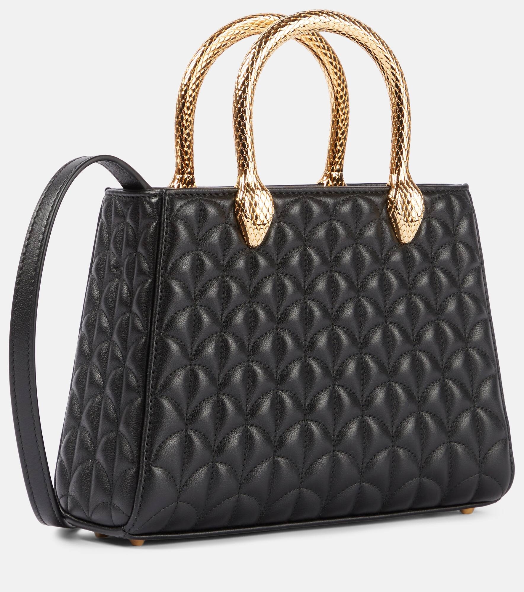 Serpentine Duo leather tote bag - 4