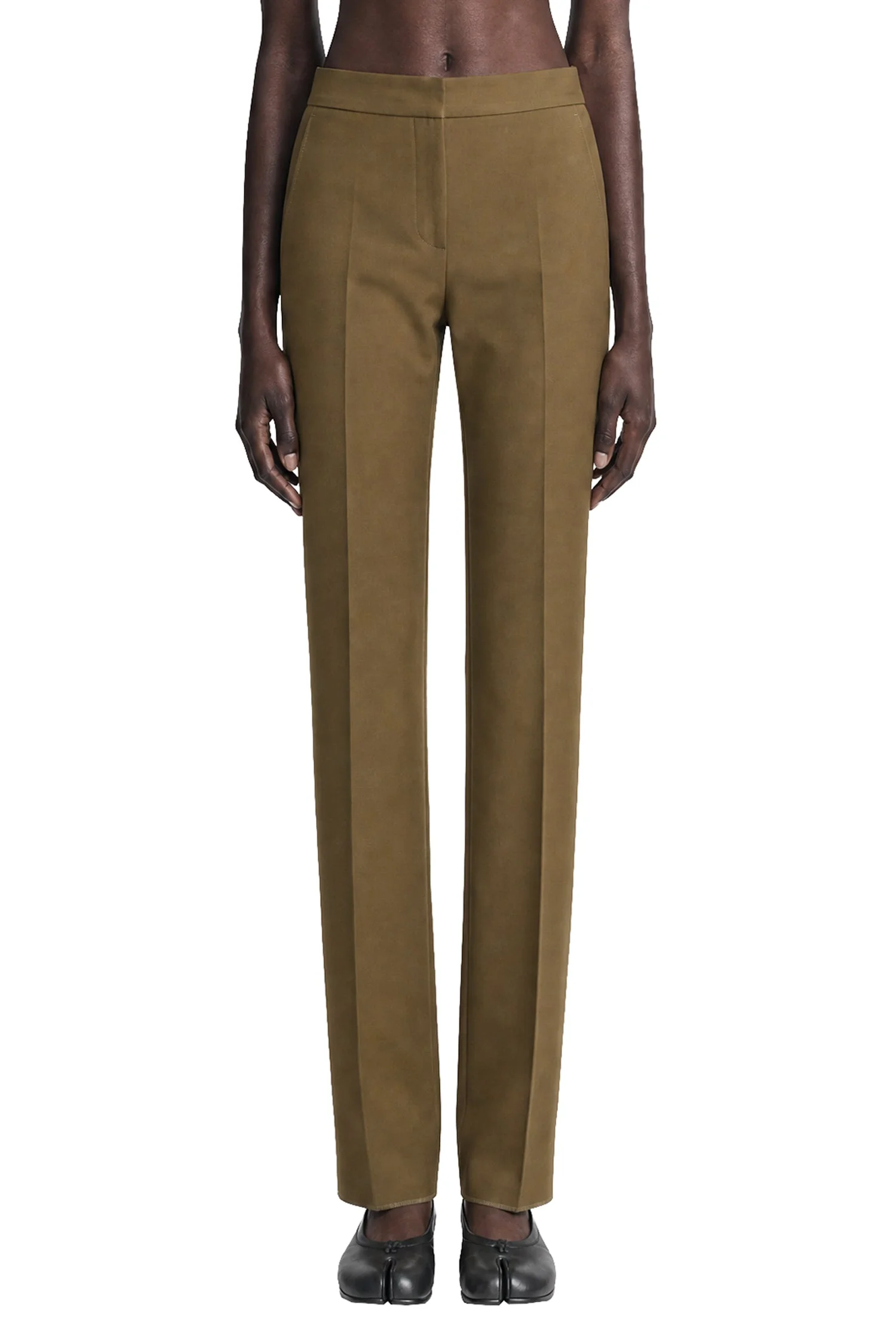 Stretch Cotton Trousers - 1