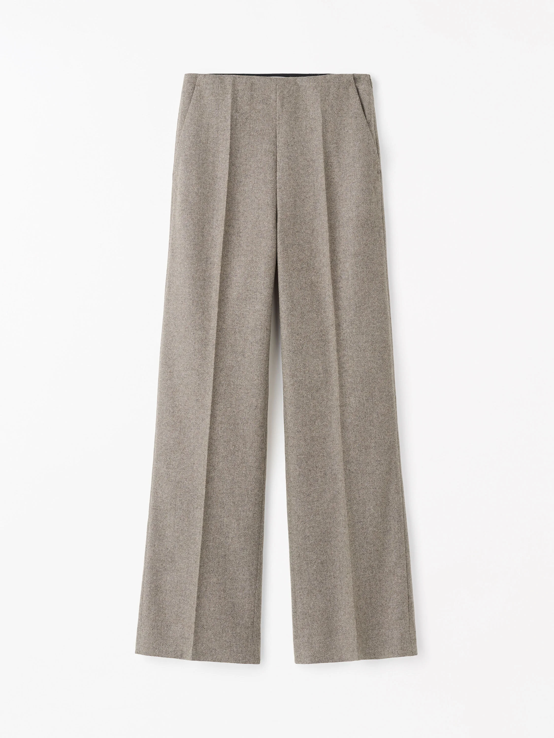Eedit Brushed Wool Trousers - 1