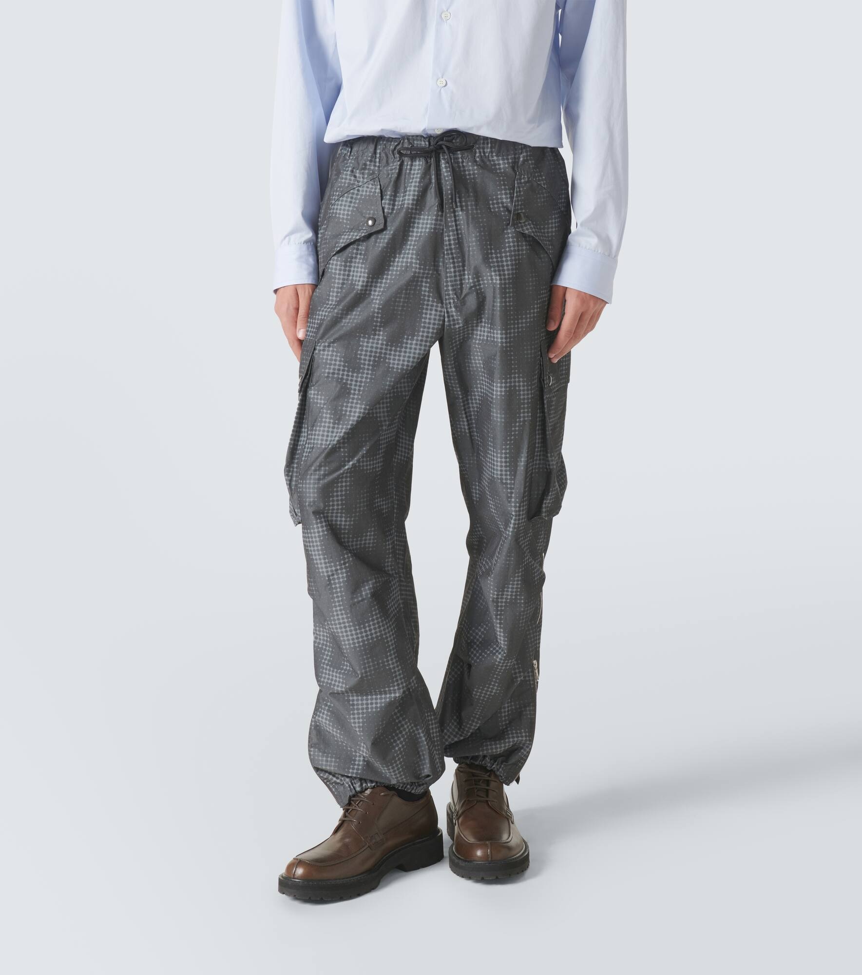 Printed cargo pants - 3