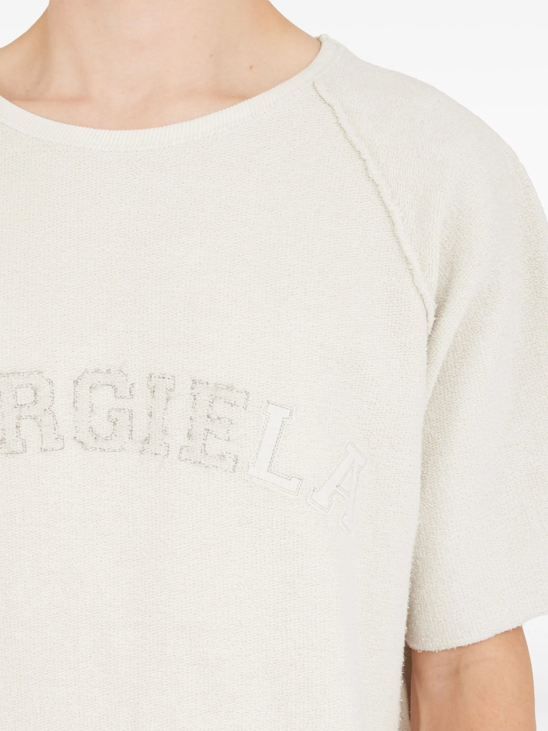 Logo-embroidered T-shirt 4