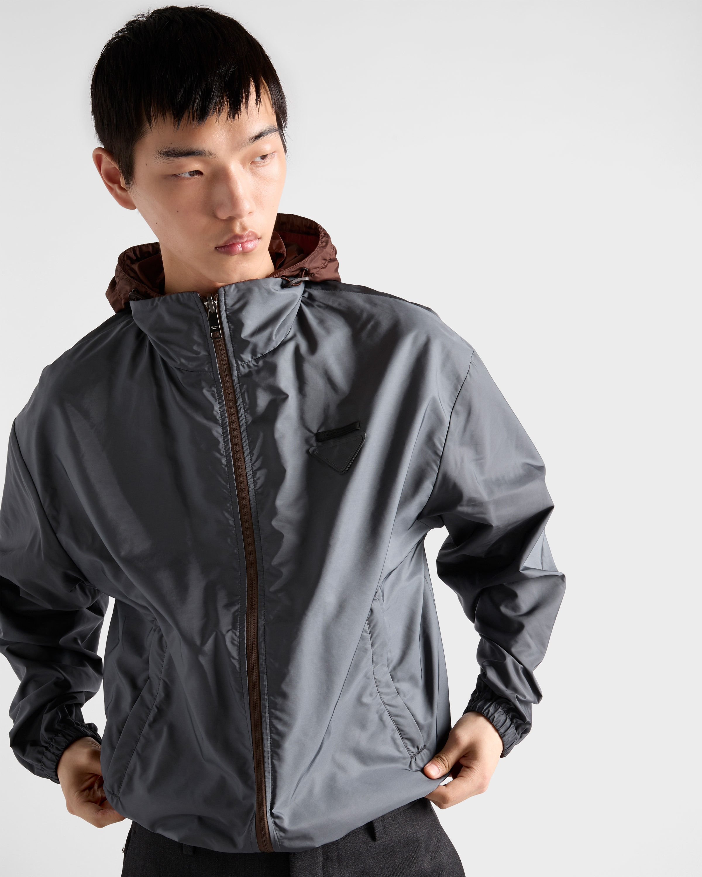 Reversible Re-Nylon jacket - 4