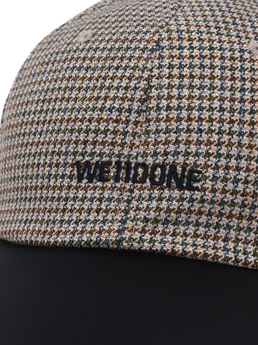 houndstooth baseball cap - 4