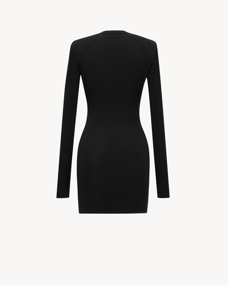 SAINT LAURENT MINI DRESS IN KNIT outlook