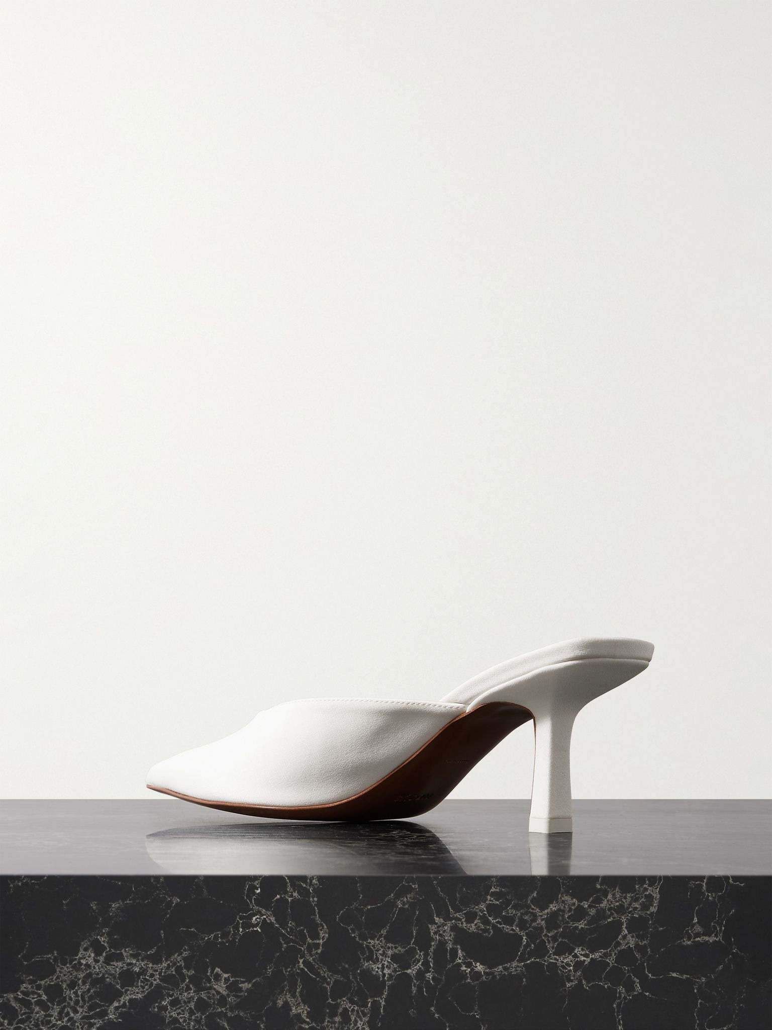Matar leather mules Cream - 3
