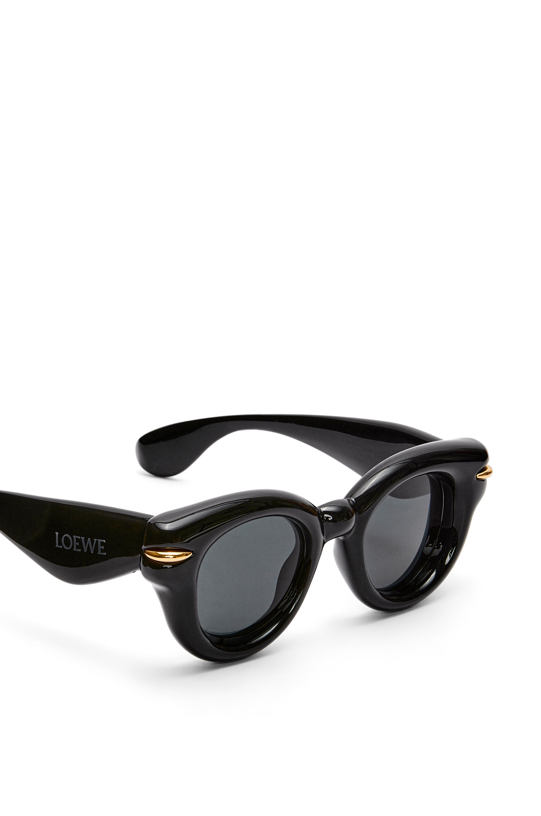 Inflated round sunglasses in nylon - 4