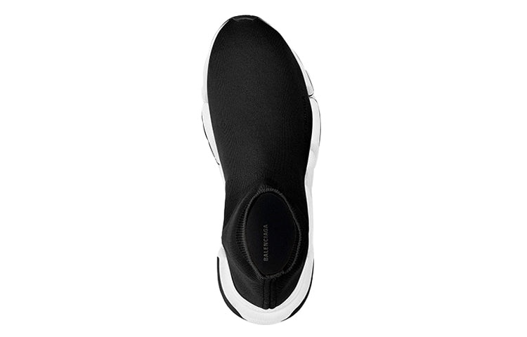 (WMNS) Balenciaga Speed 2.0 Sneaker 'Black White' 617196W2DB21015 - 4