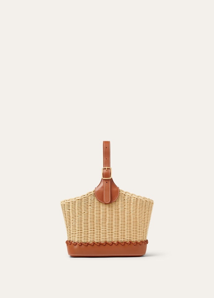 Bobbin Bucket bag wicker - 1