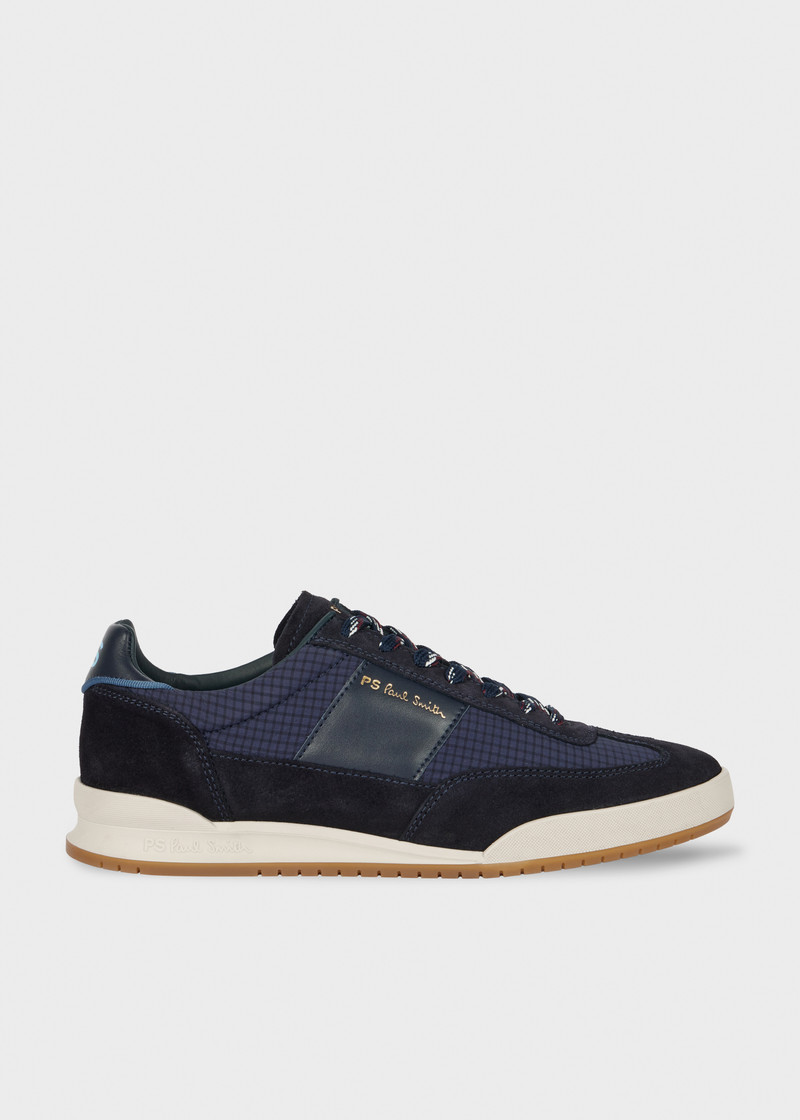 Navy Blue 'Dover' Trainers 1