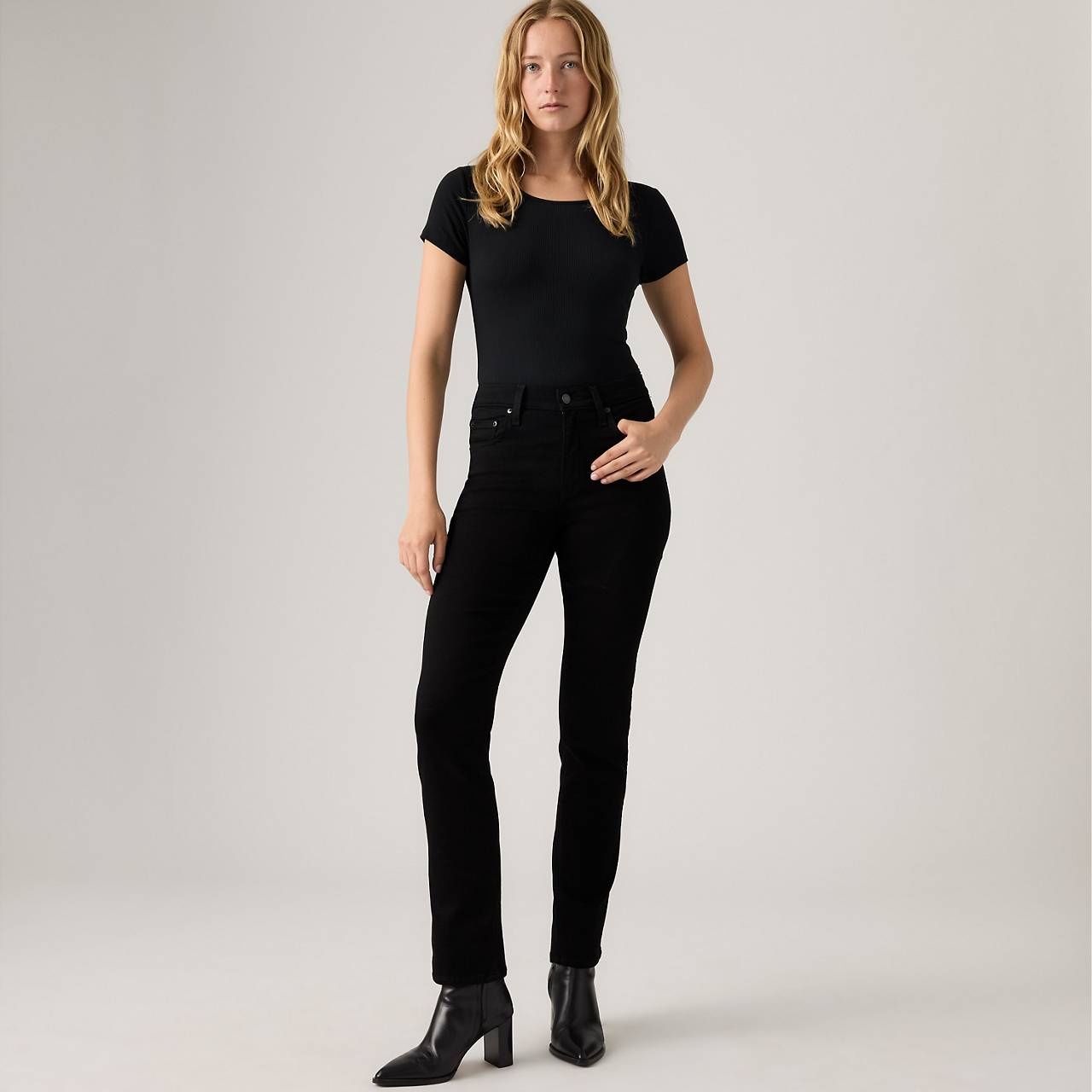 724 HIGH RISE SLIM STRAIGHT WOMEN'S JEANS - 3