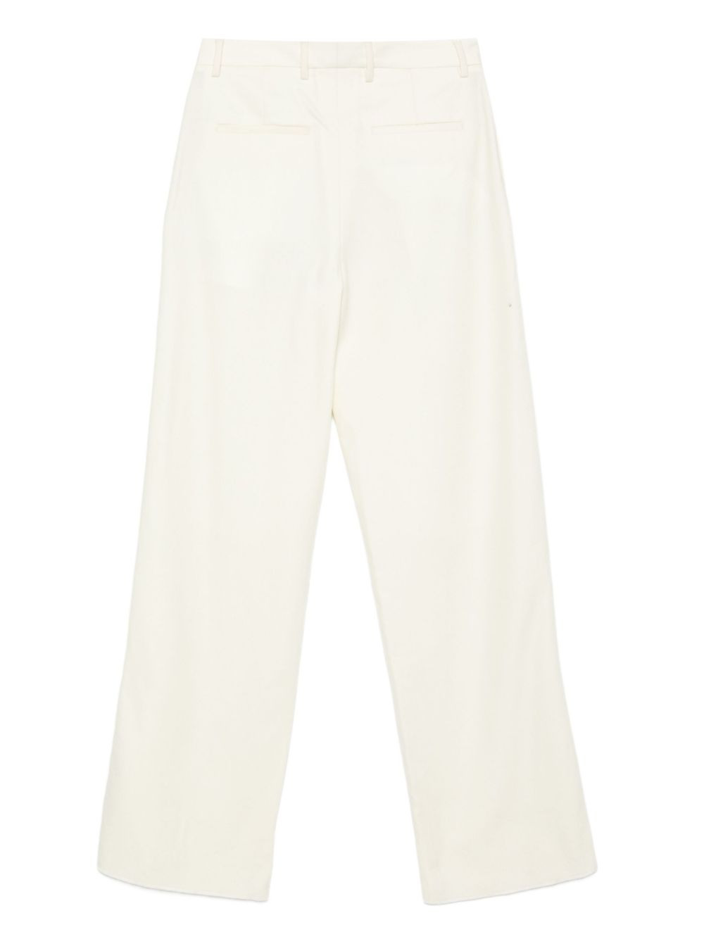 pleated wool trousers - 2