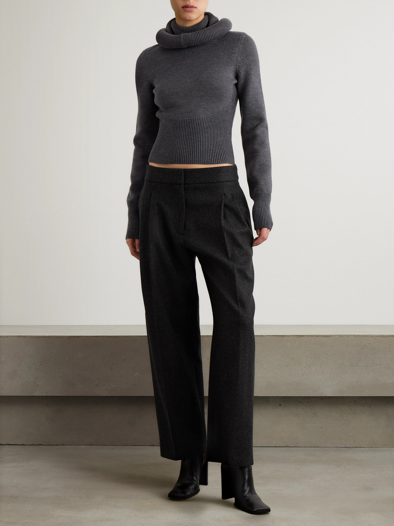 Alaïa Wool Hooded Sweater outlook