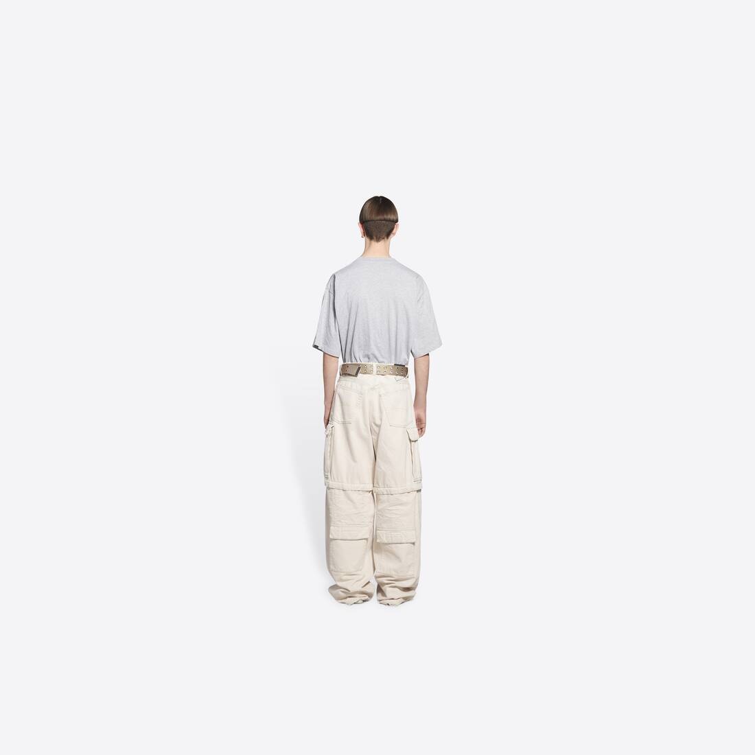 Men's Bb Corp Cargo Pants in Beige - 5