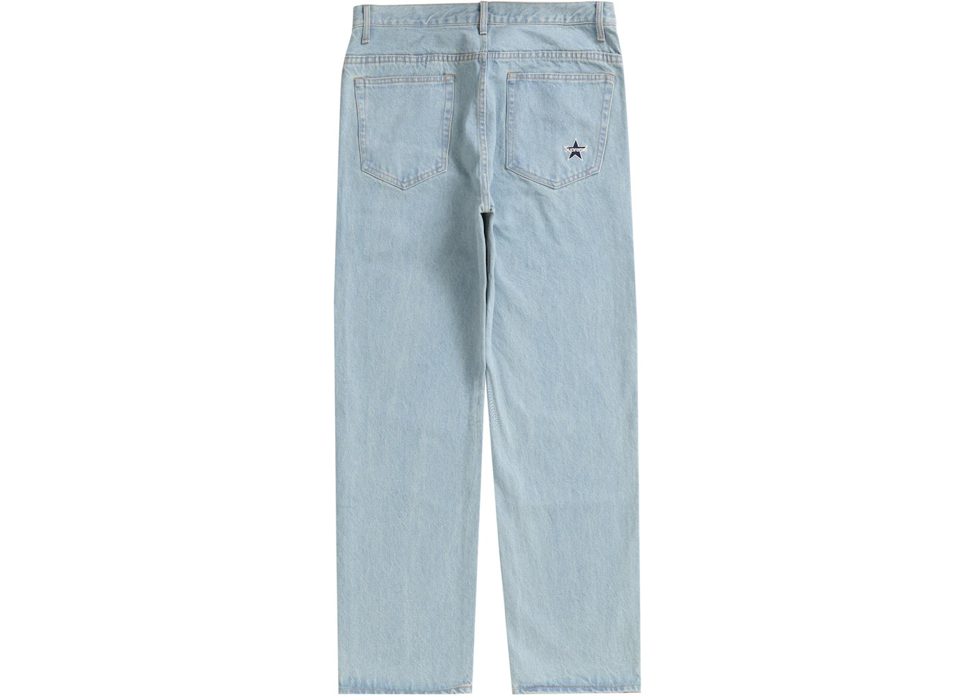 Supreme Regular Jean Washed Blue - 2