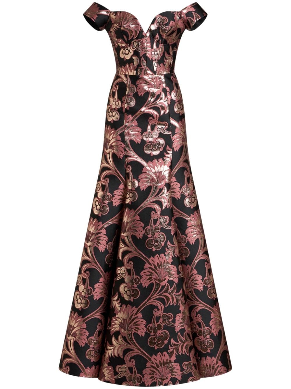 jacquard dress - 1