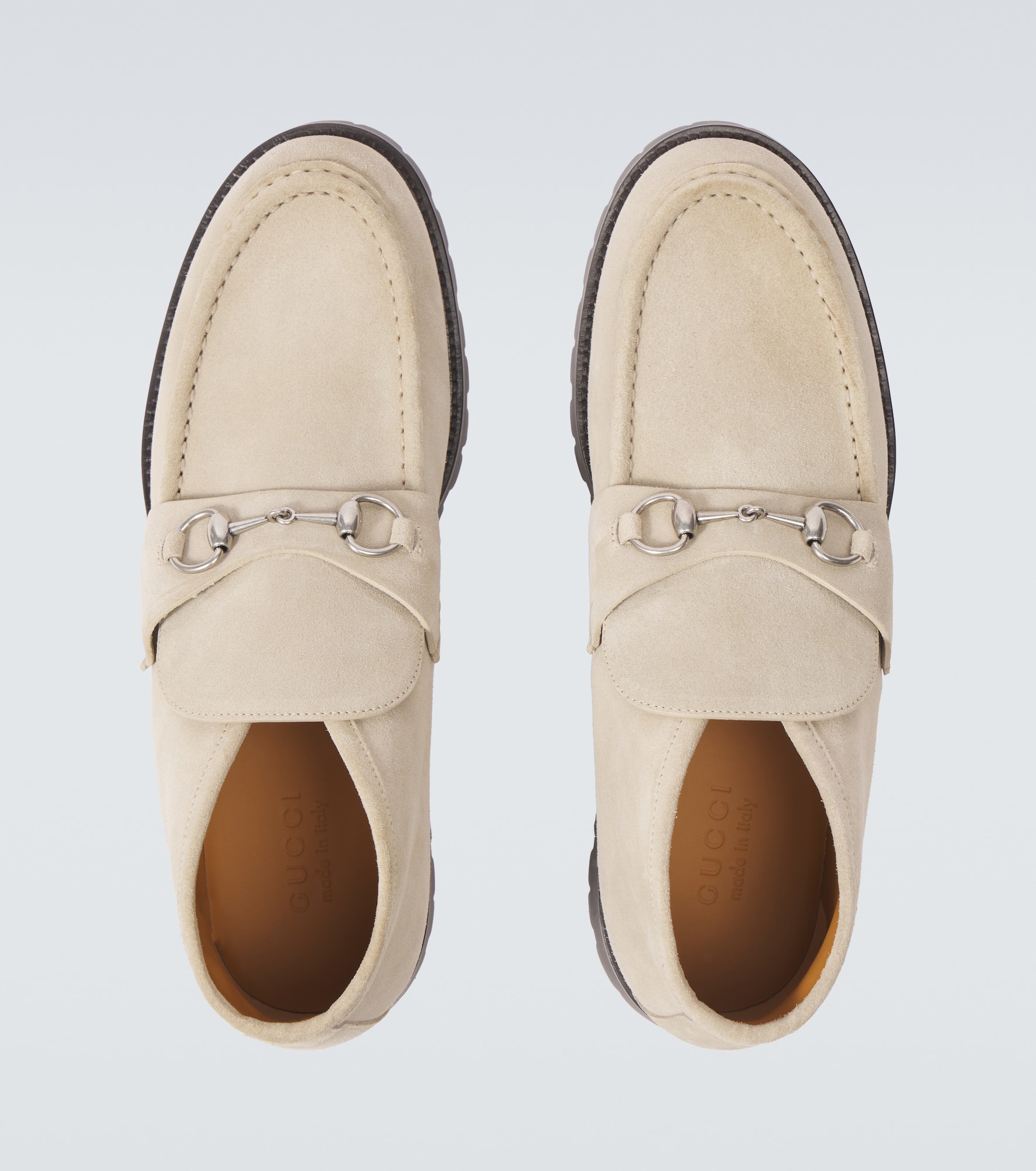 Horsebit suede desert boots - 4