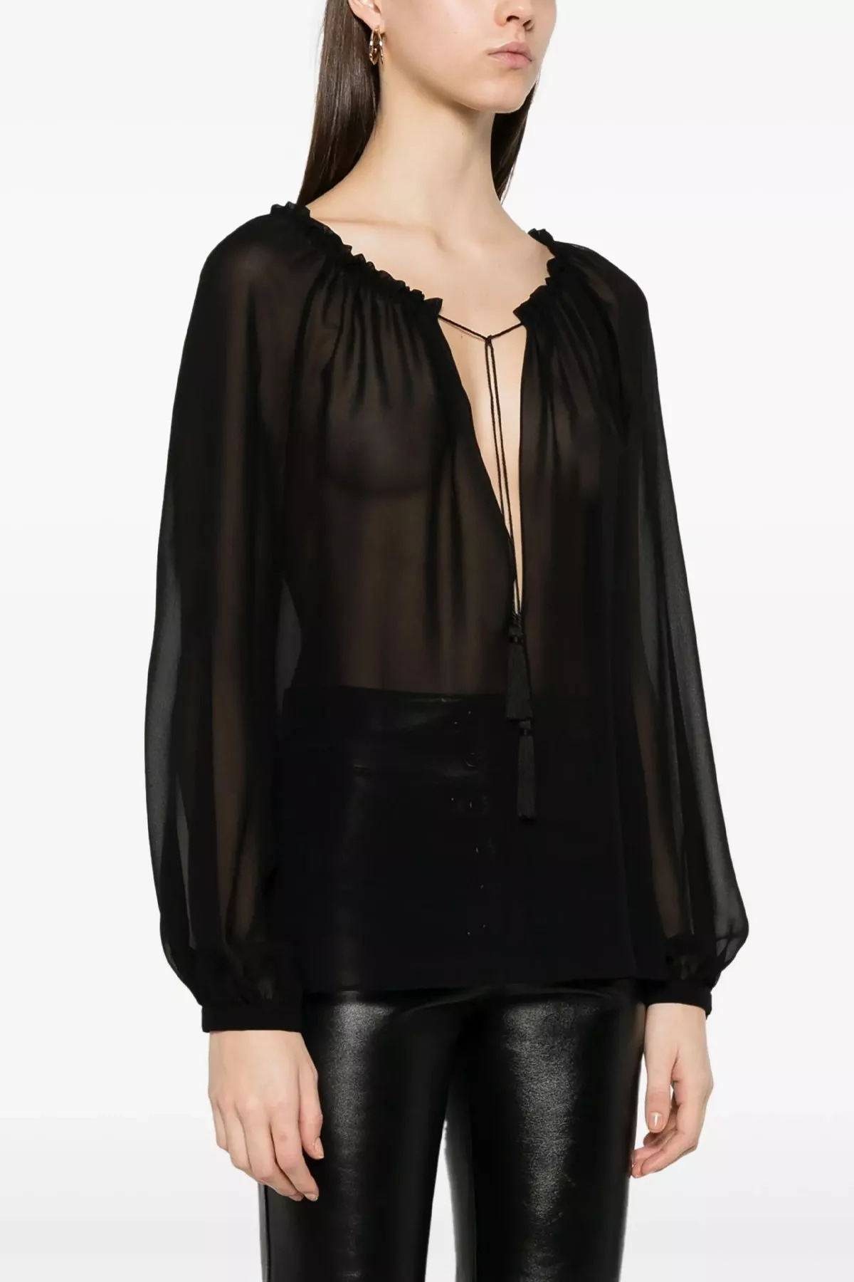 Silk blouse - 2