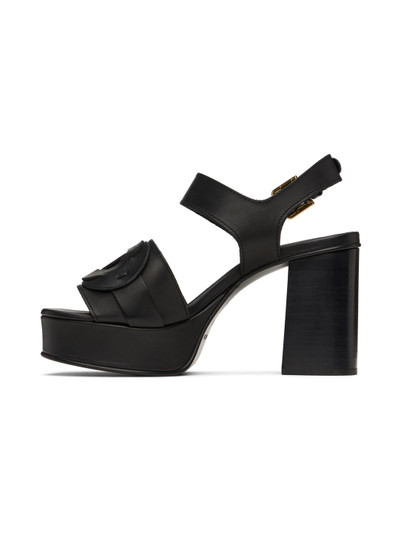 See by Chloé Black Loys Platform Heeled Sandals outlook