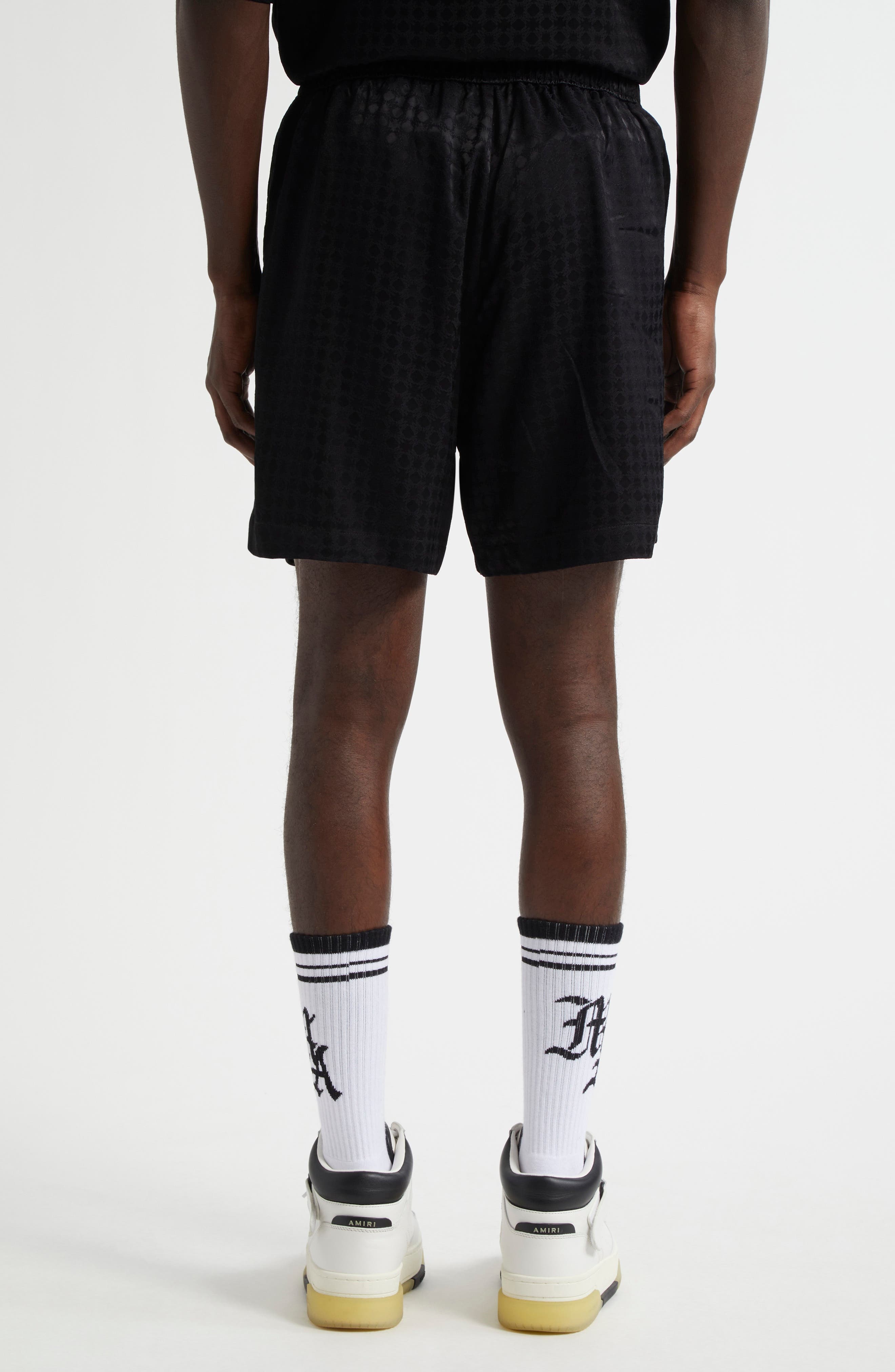 AMIRI MA Quad Jacquard Shorts in Black at Nordstrom - 3
